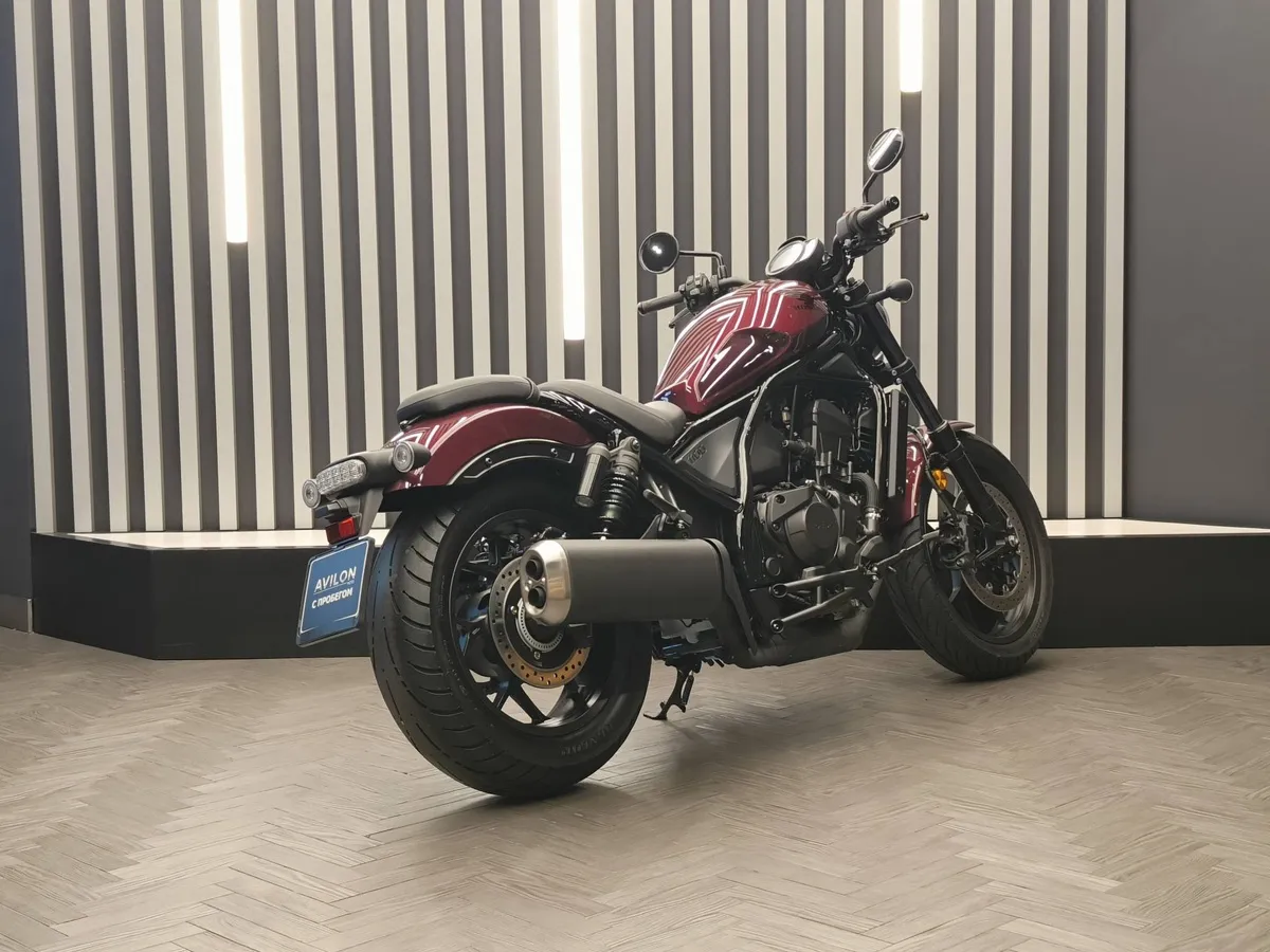 Honda Rebel 1100 1082 см³ (87 л.с.) (87) 1082 Красный в АВИЛОН. Слайд №8