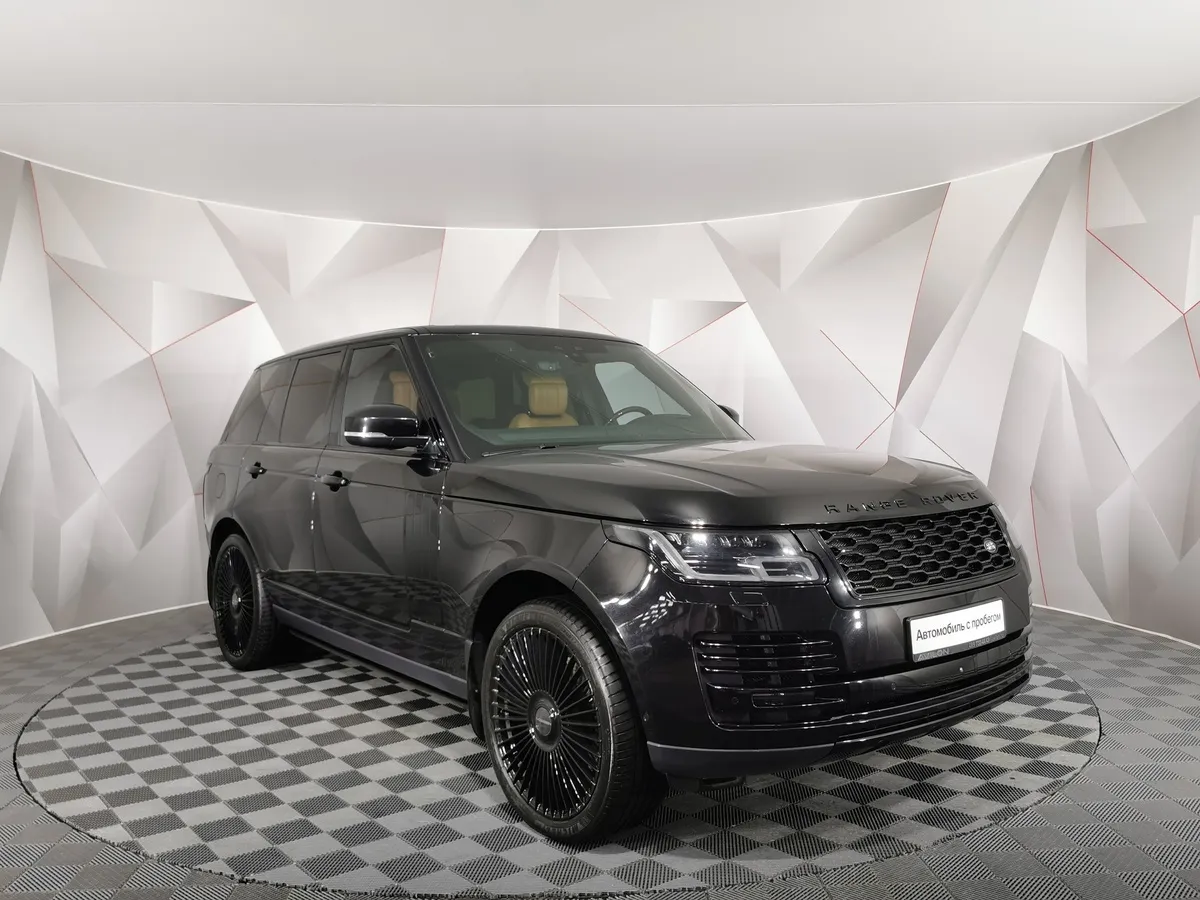 Land Rover Range Rover 4.4 SDV8 AT AWD (339 л.с.) Autobiography Черный в АВИЛОН. Слайд №3