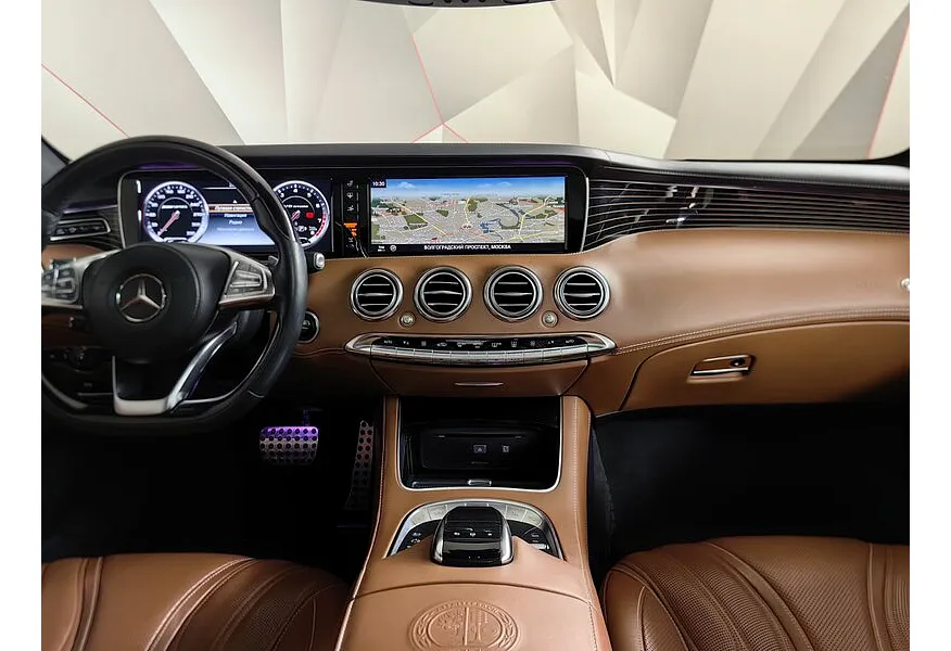 Mercedes-Benz S-Класс S 63 AMG 7G-TRONIC PLUS 4Matic (585 л.с.) Белый в АВИЛОН. Слайд №15