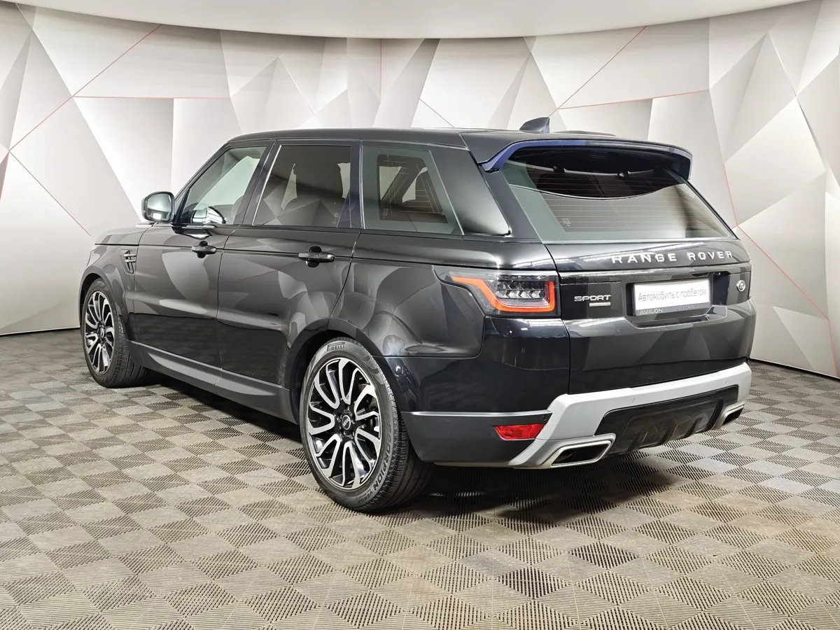 Land Rover Range Rover Sport 3.0D i6 AT AWD (350 л.с.) Autobiography Черный в АВИЛОН. Слайд №4