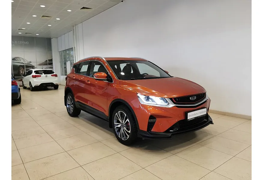 Geely Coolray 1.5T 7DCT 2WD (150 л.с.) Flagship Оранжевый в АВИЛОН. Слайд №3