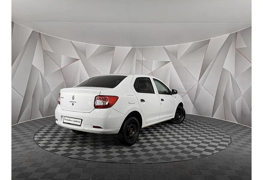 Renault Logan 1.6 MT (82 л.с.) Белый в АВИЛОН. Слайд №2