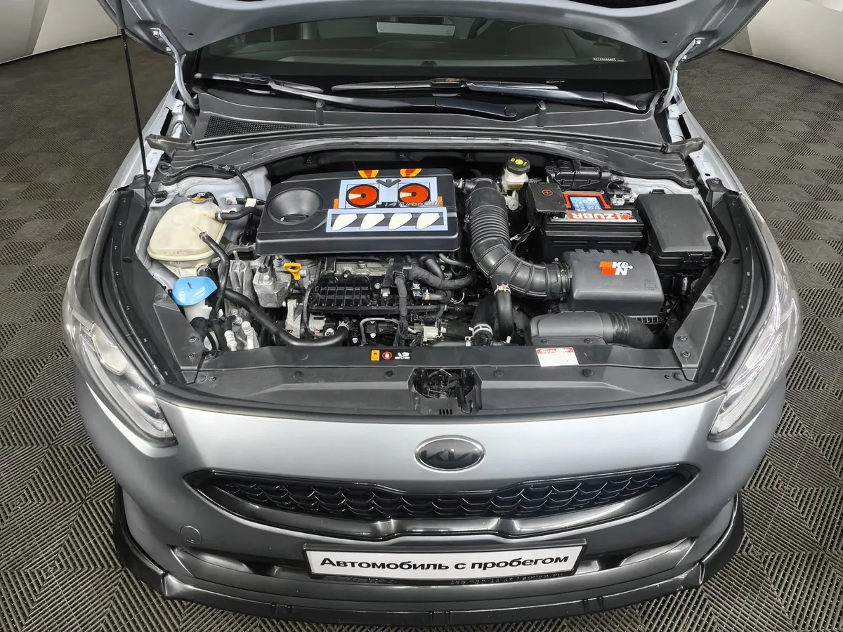Kia Ceed 1.4 T-GDI AMT (140 л.с.) Premium Plus Серый в АВИЛОН. Слайд №11