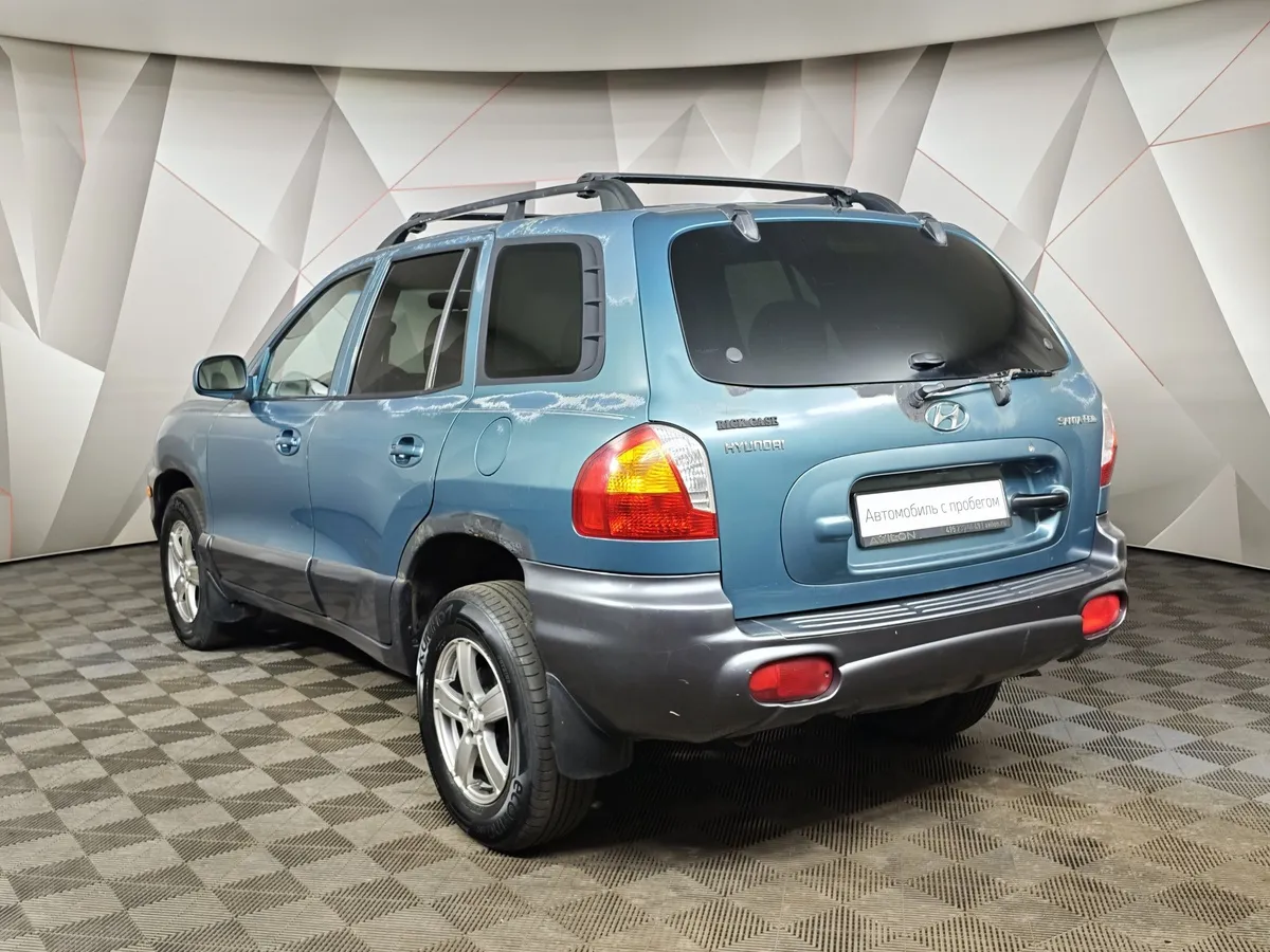 Hyundai Santa Fe 2.4 AT (150 л.с.) Зеленый в АВИЛОН. Слайд №4