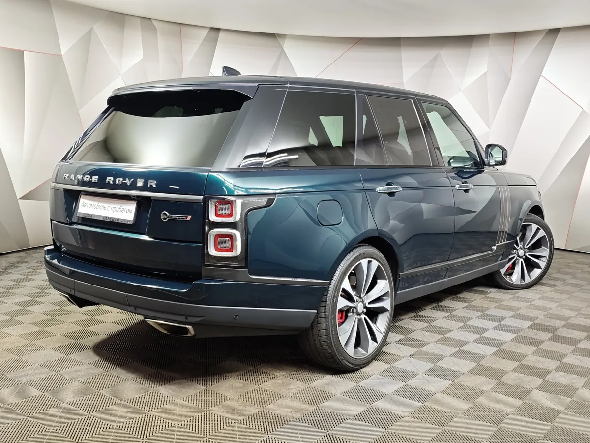 Land Rover Range Rover 5.0 V8 Supercharged AT AWD LWB (565 л.с.) SVAutobiography Зеленый в АВИЛОН. Слайд №2