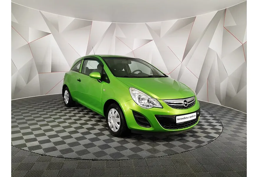 Opel Corsa 1.2 Easytronic (80 л.с.) Зеленый в АВИЛОН. Слайд №3