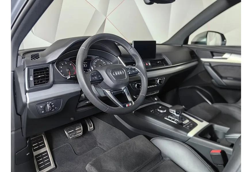 Audi Q5 2.0 TFSI S tronic quattro (249 л.с.) Sport Серебристый в АВИЛОН. Слайд №19