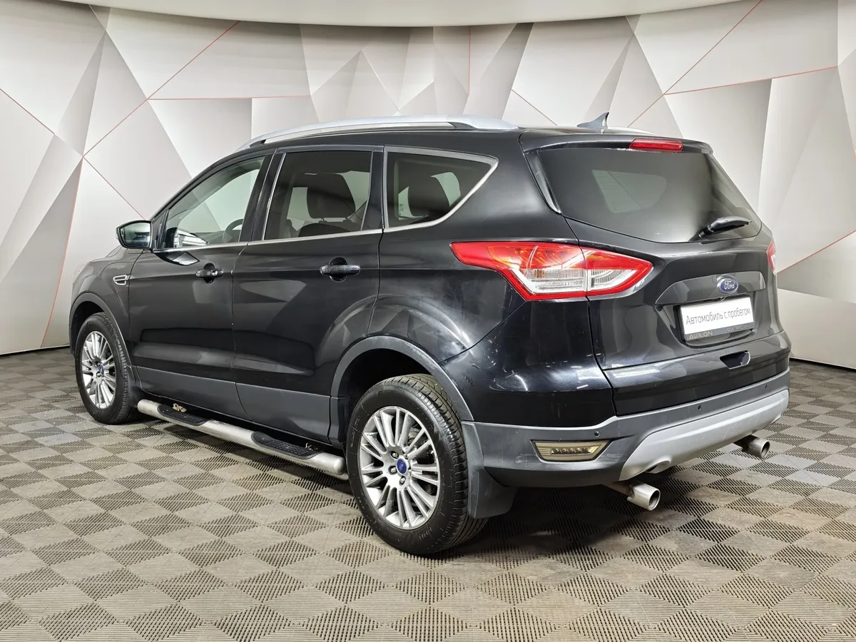 Ford Kuga 1.6 EcoBoost AT AWD (150 л.с.) Titanium Черный в АВИЛОН. Слайд №4