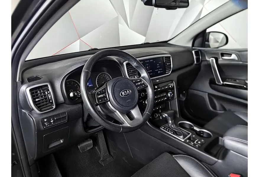 Kia Sportage 2.0 MPI AT 4WD (150 л.с.) Luxe Черный в АВИЛОН. Слайд №19