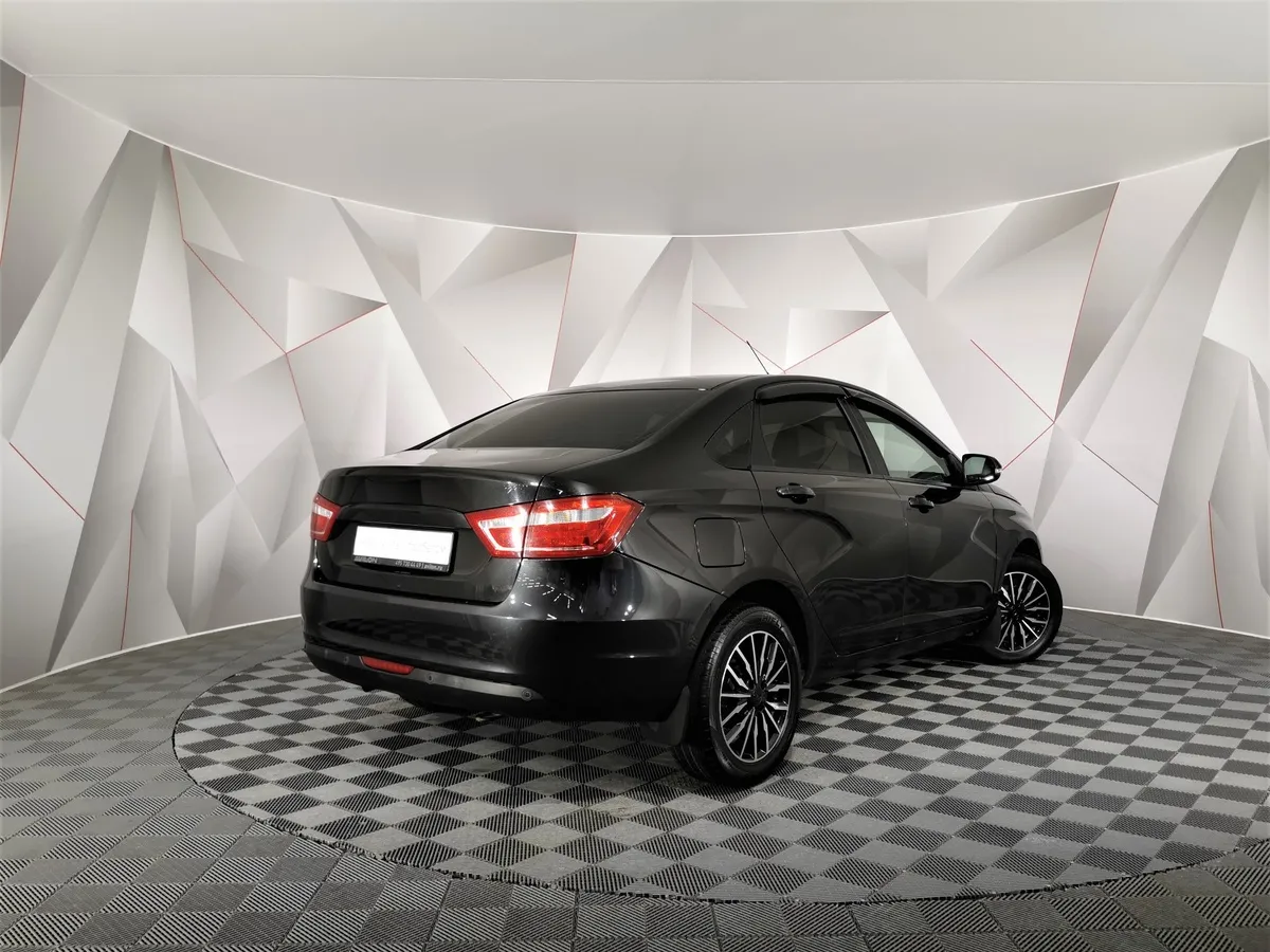 ВАЗ (Lada) Vesta 1.8 MT (122 л.с.) Черный в АВИЛОН. Слайд №2