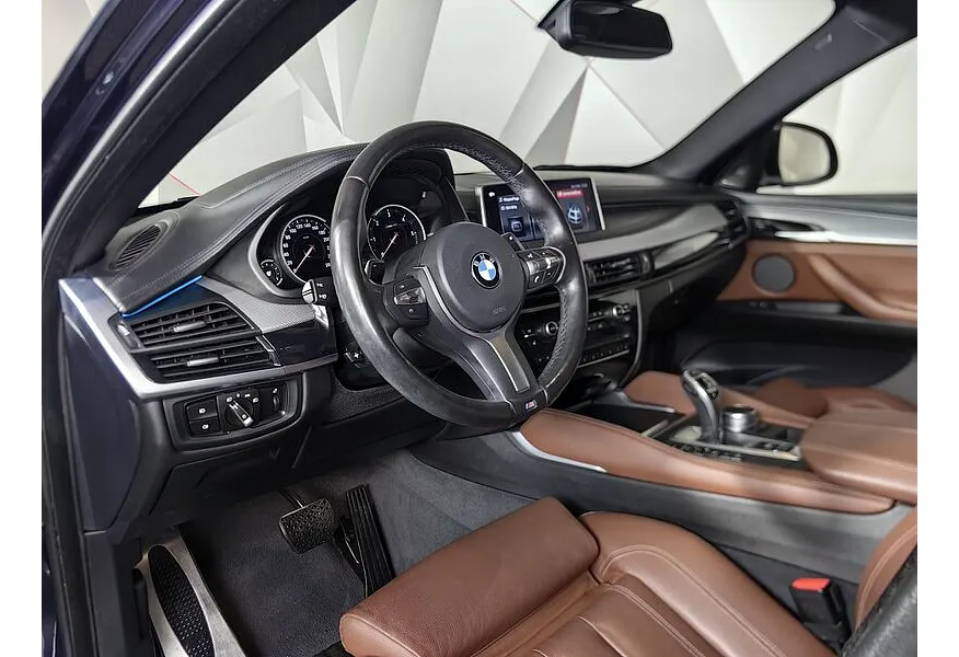 BMW X6 xDrive40d Steptronic (313 л.с.) M Sport (Локальная сборка) Черный в АВИЛОН. Слайд №12