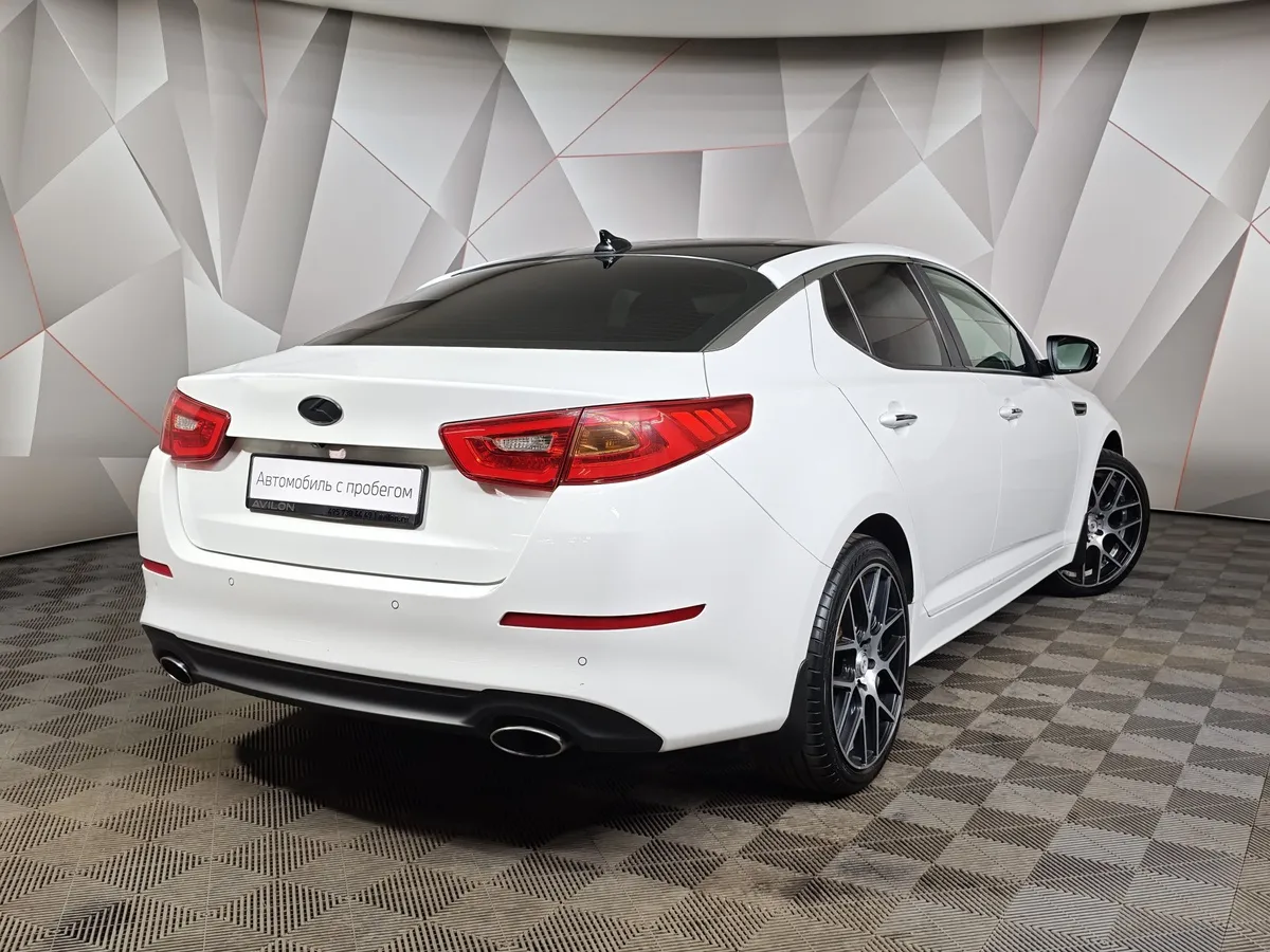 Kia Optima 2.4 AT (180 л.с.) Comfort Белый в АВИЛОН. Слайд №2