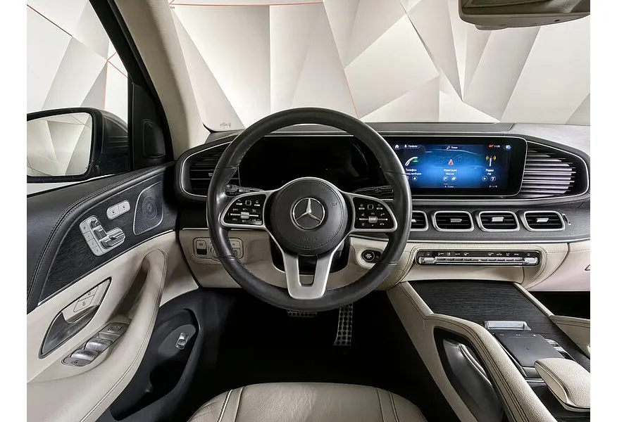 Mercedes-Benz GLS 400 d 9G-TRONIC 4Matic (330 л.с.) Premium Серебристый в АВИЛОН. Слайд №19