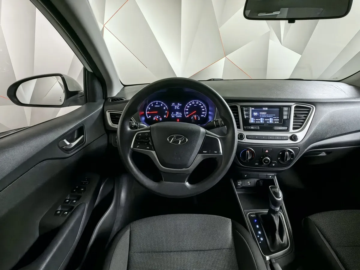 Hyundai Solaris 1.6 AT (123 л.с.) Active Plus Белый в АВИЛОН. Слайд №20