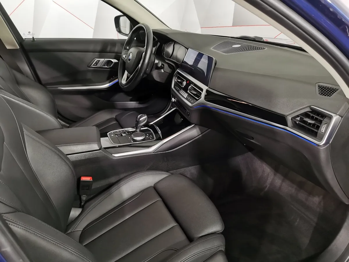 BMW 3 серия 320i Steptronic (184 л.с.) Sport Line Синий в АВИЛОН. Слайд №13
