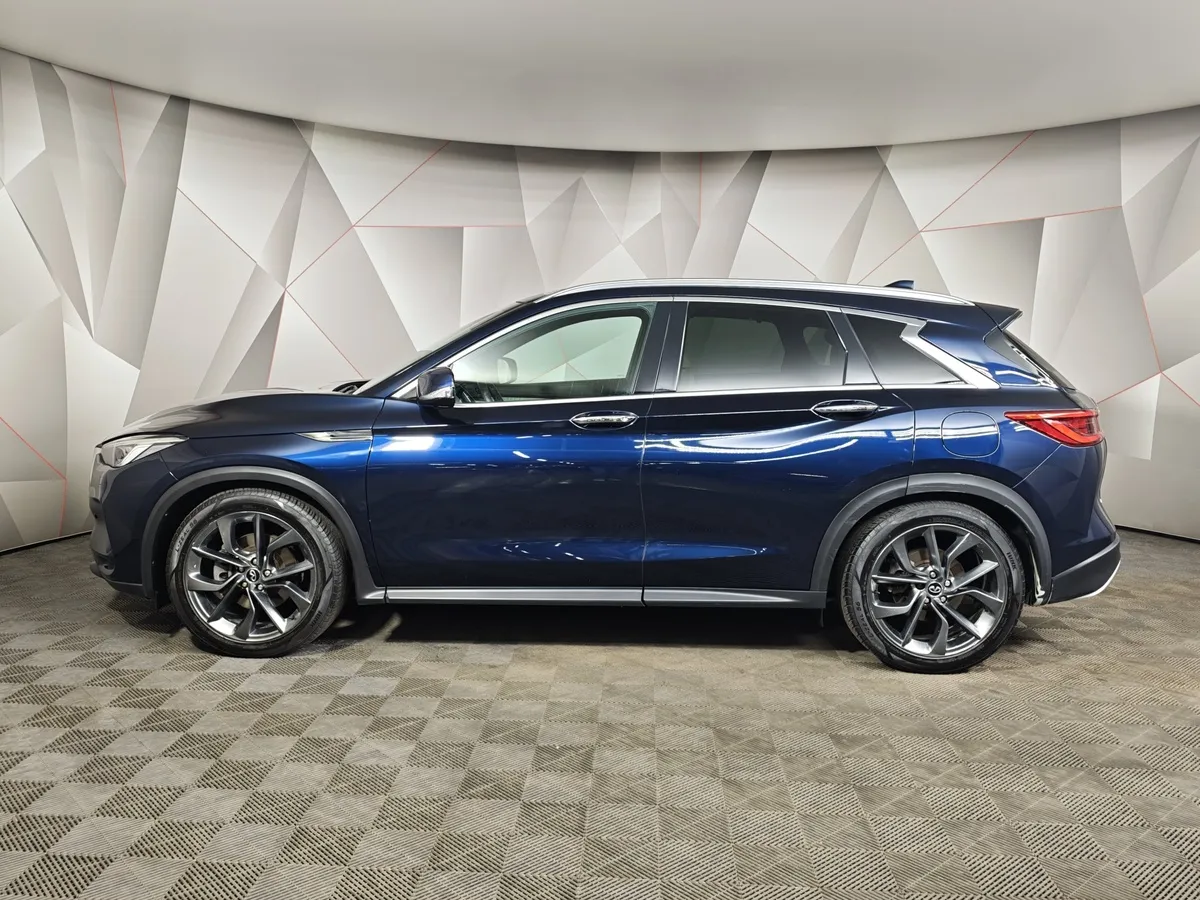 Infiniti QX50 2.0 VC-T CVT AWD (249 л.с.) Синий в АВИЛОН. Слайд №5
