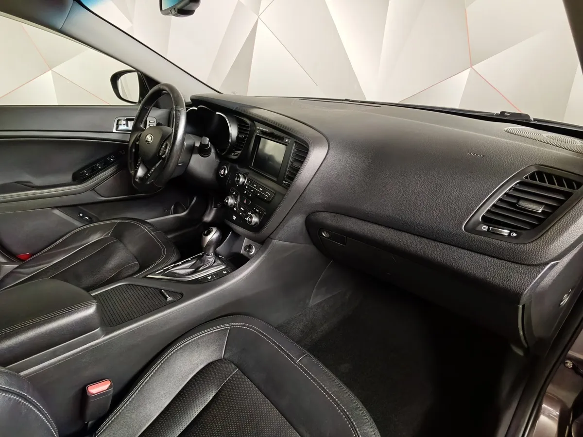Kia Optima 2.0 AT (150 л.с.) Comfort Коричневый в АВИЛОН. Слайд №13