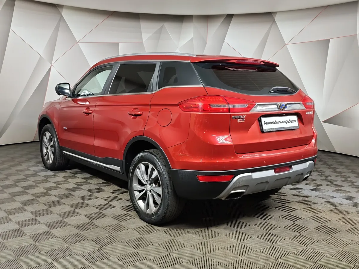 Geely Atlas 2.0T 7DCT 2WD (200 л.с.) Flagship Красный в АВИЛОН. Слайд №4
