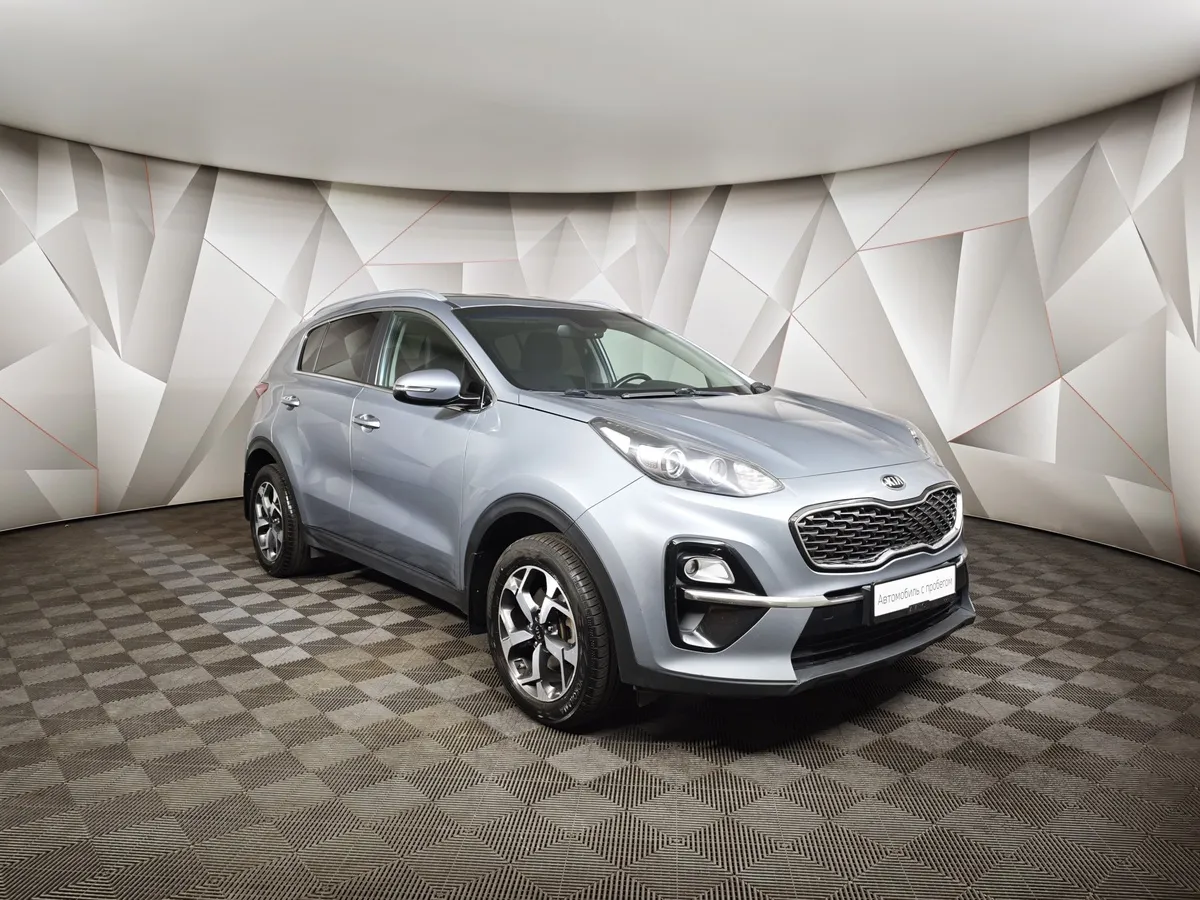 Kia Sportage 2.0 MPI AT 4WD (150 л.с.) Luxe Серебристый в АВИЛОН. Слайд №3