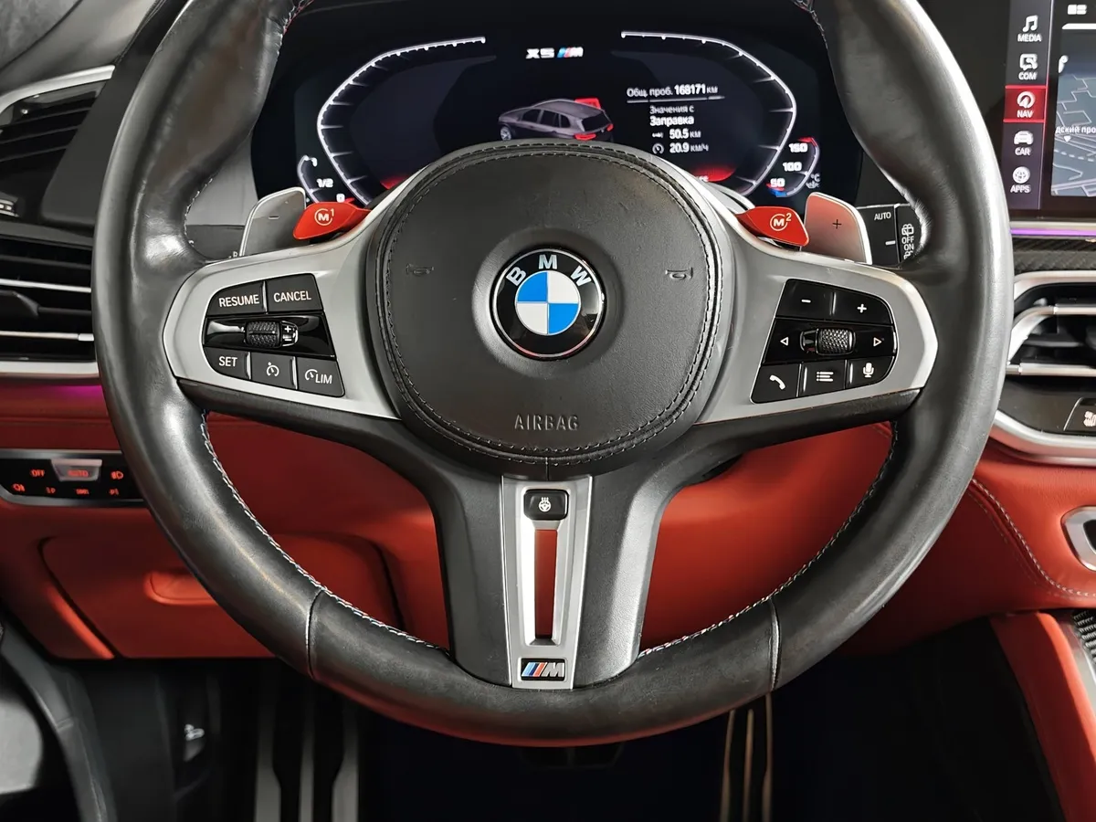 BMW X5 M 4.4 xDrive (625 л.с.) Competition Черный в АВИЛОН. Слайд №22