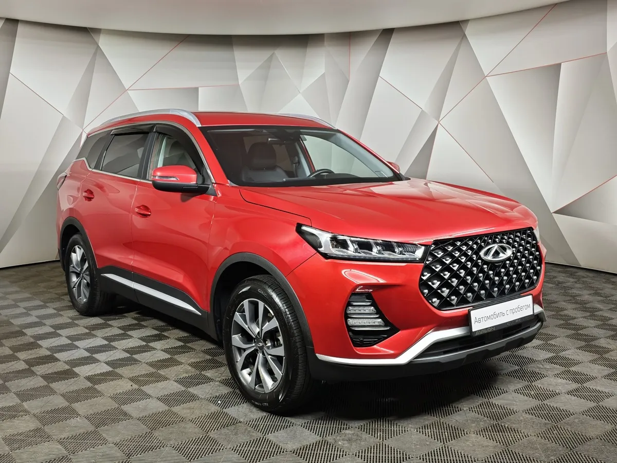 Chery Tiggo 7 Pro 1.5 CTV (147 л.с.) Elite Красный в АВИЛОН. Слайд №3