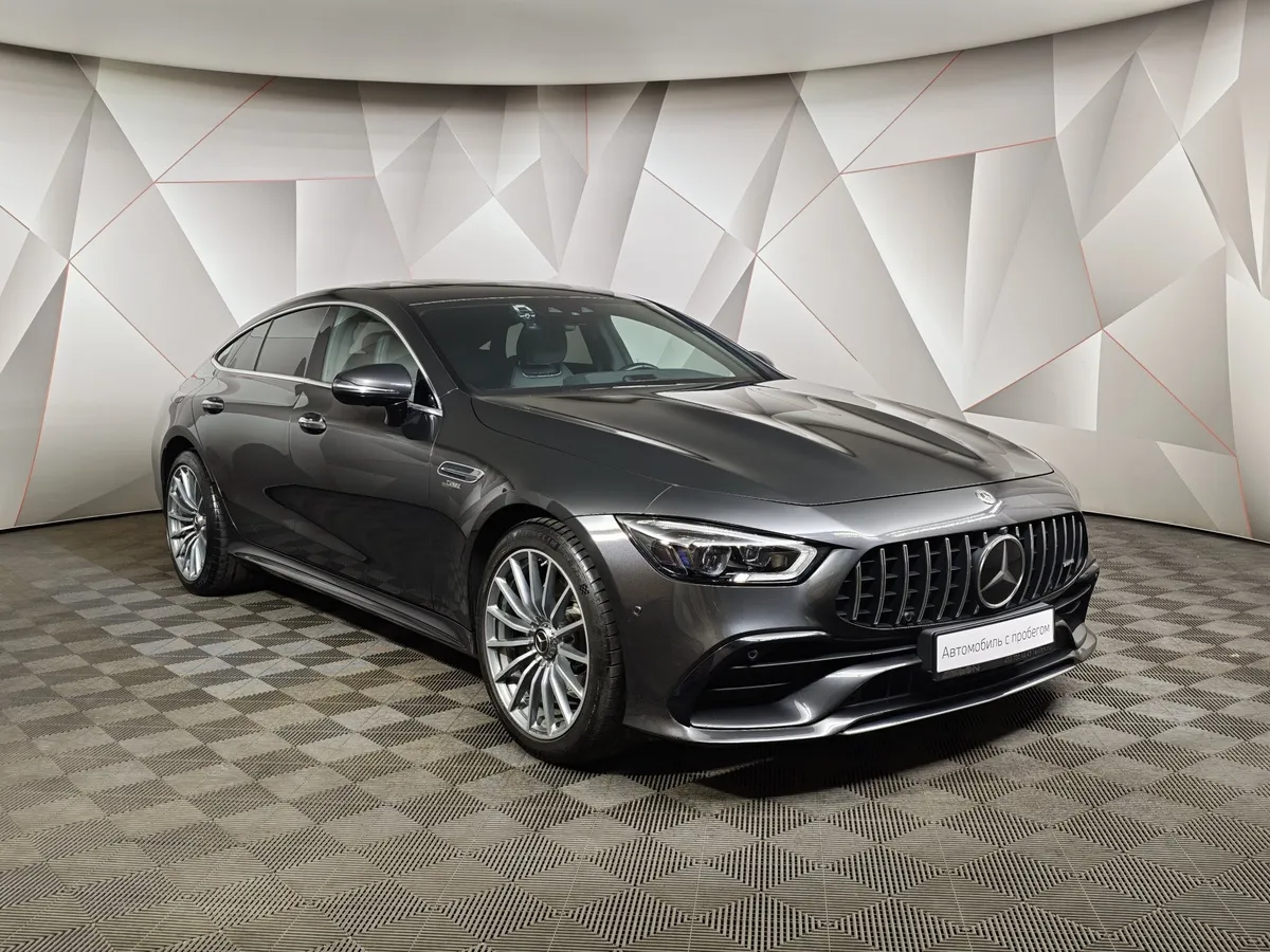 Mercedes-Benz AMG GT 43 4MATIC SPEEDSHIFT TCT 9G (367 л.с.) Серый в АВИЛОН. Слайд №3