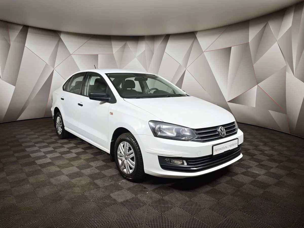Volkswagen Polo 1.6 MPI MT (90 л.с.) Trendline Белый в АВИЛОН. Слайд №3