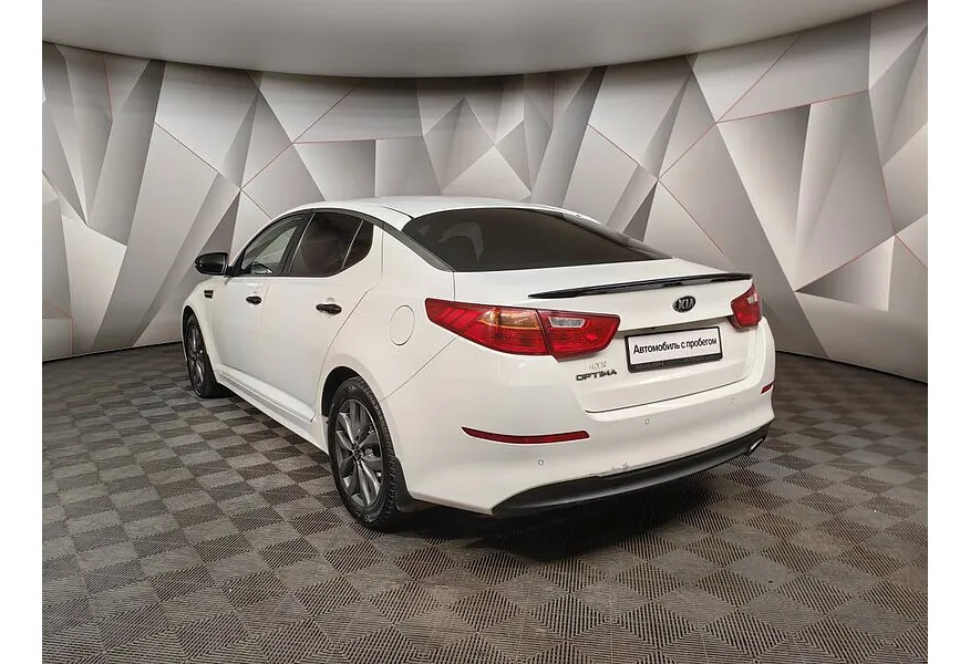 Kia Optima 2.0 MPI MT (150 л.с.) Comfort Белый в АВИЛОН. Слайд №4