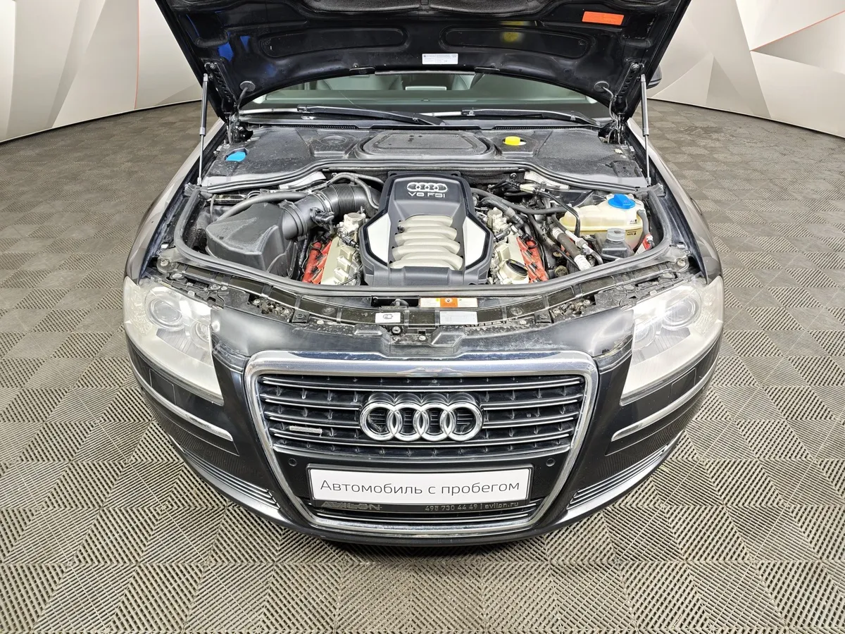 Audi A8 4.2 FSI quattro tiptronic (372 л.с.) Черный в АВИЛОН. Слайд №11