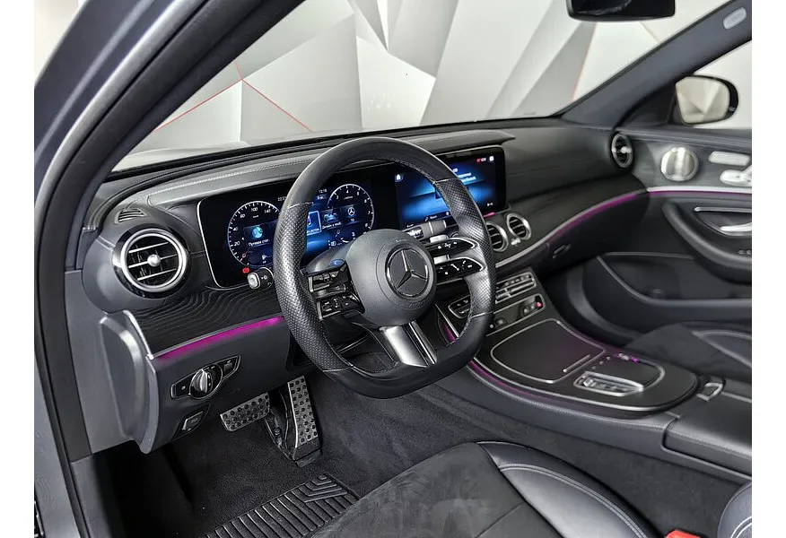 Mercedes-Benz E-Класс E 200 4MATIC 9G-TRONIC (197 л.с.) Sport Plus Серый в АВИЛОН. Слайд №19