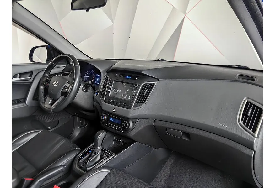 Hyundai Creta 2.0 AT AWD (149 л.с.) Travel + Advanced + Style Синий в АВИЛОН. Слайд №13