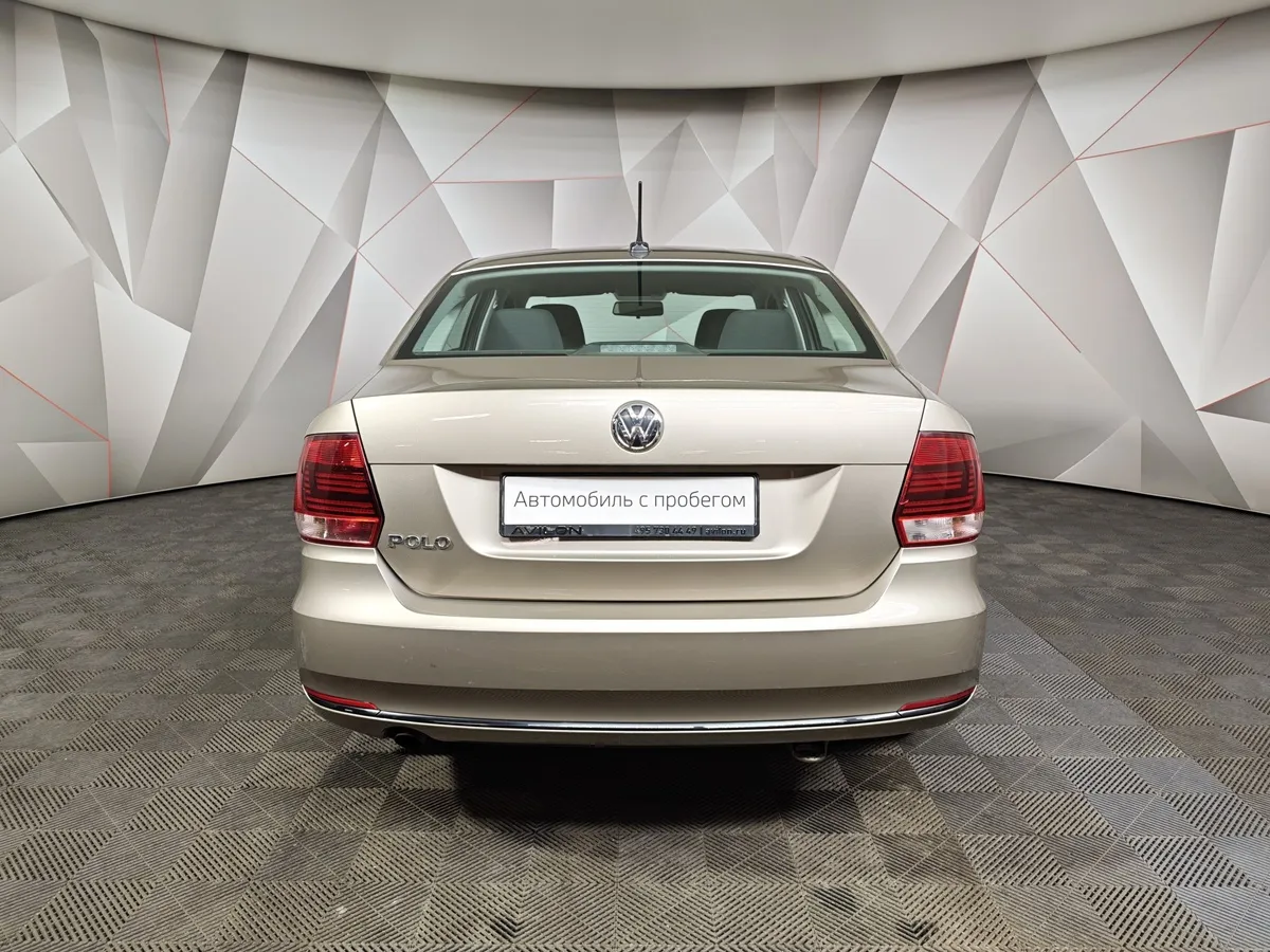Volkswagen Polo 1.6 MPI AT (110 л.с.) Respect Бежевый в АВИЛОН. Слайд №7