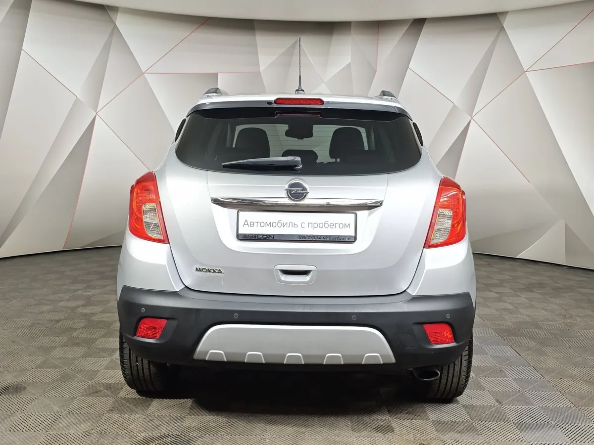 Opel Mokka 1.8 AT AWD (140 л.с.) Cosmo Серебристый в АВИЛОН. Слайд №8