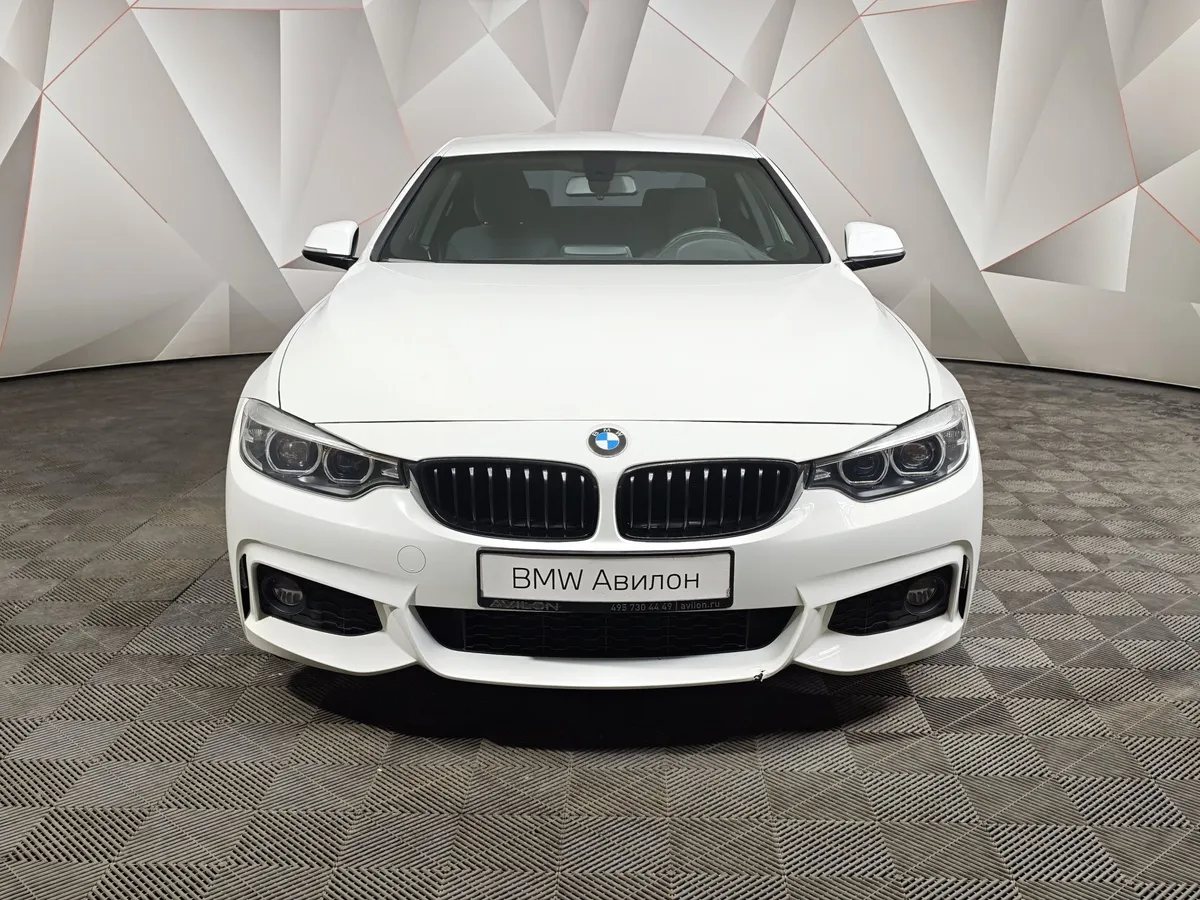 BMW 4 серия 420i AT (184 л.с.) Белый в АВИЛОН. Слайд №3
