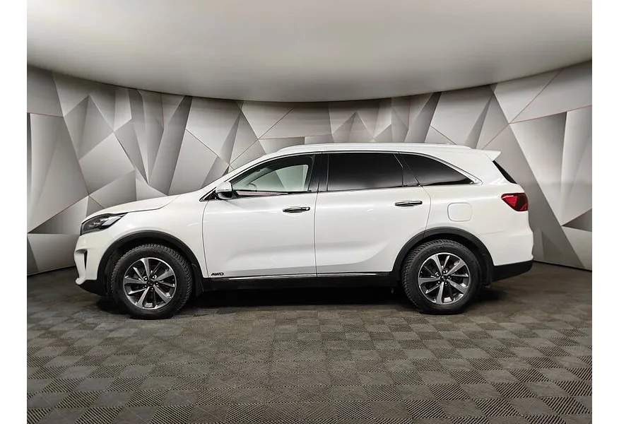 Kia Sorento 2.2 D AT AWD (5 мест) (200 л.с.) Prestige Белый в АВИЛОН. Слайд №5