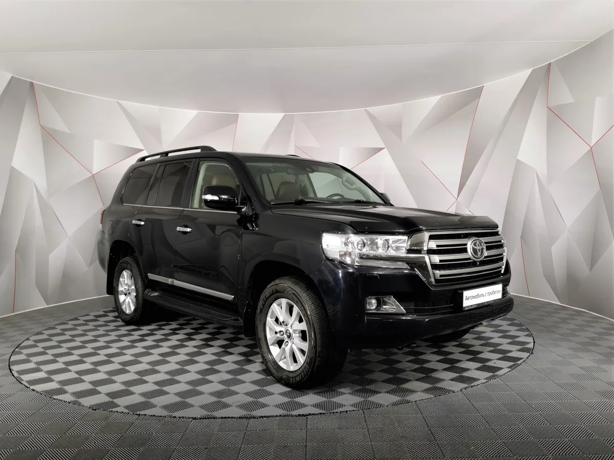 Toyota Land Cruiser 4.5 TD AT (249 л.с.) Черный в АВИЛОН. Слайд №3