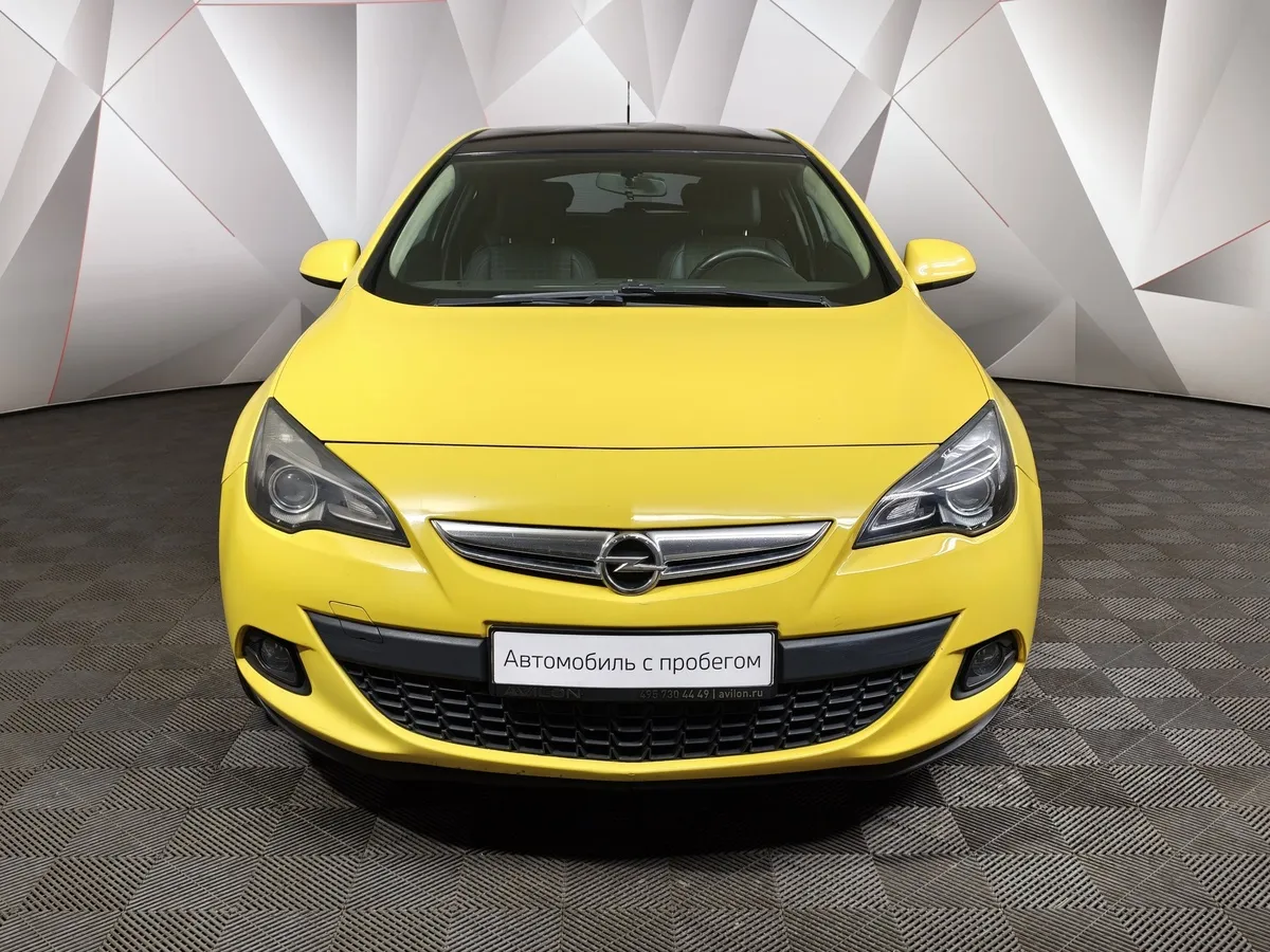 Opel Astra 1.4 Turbo AT (140 л.с.) Enjoy Желтый в АВИЛОН. Слайд №7