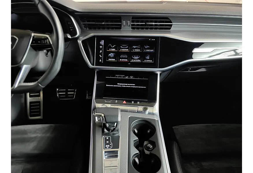Audi A6 55 TFSI S tronic quattro (340 л.с.) Sport Черный в АВИЛОН. Слайд №15