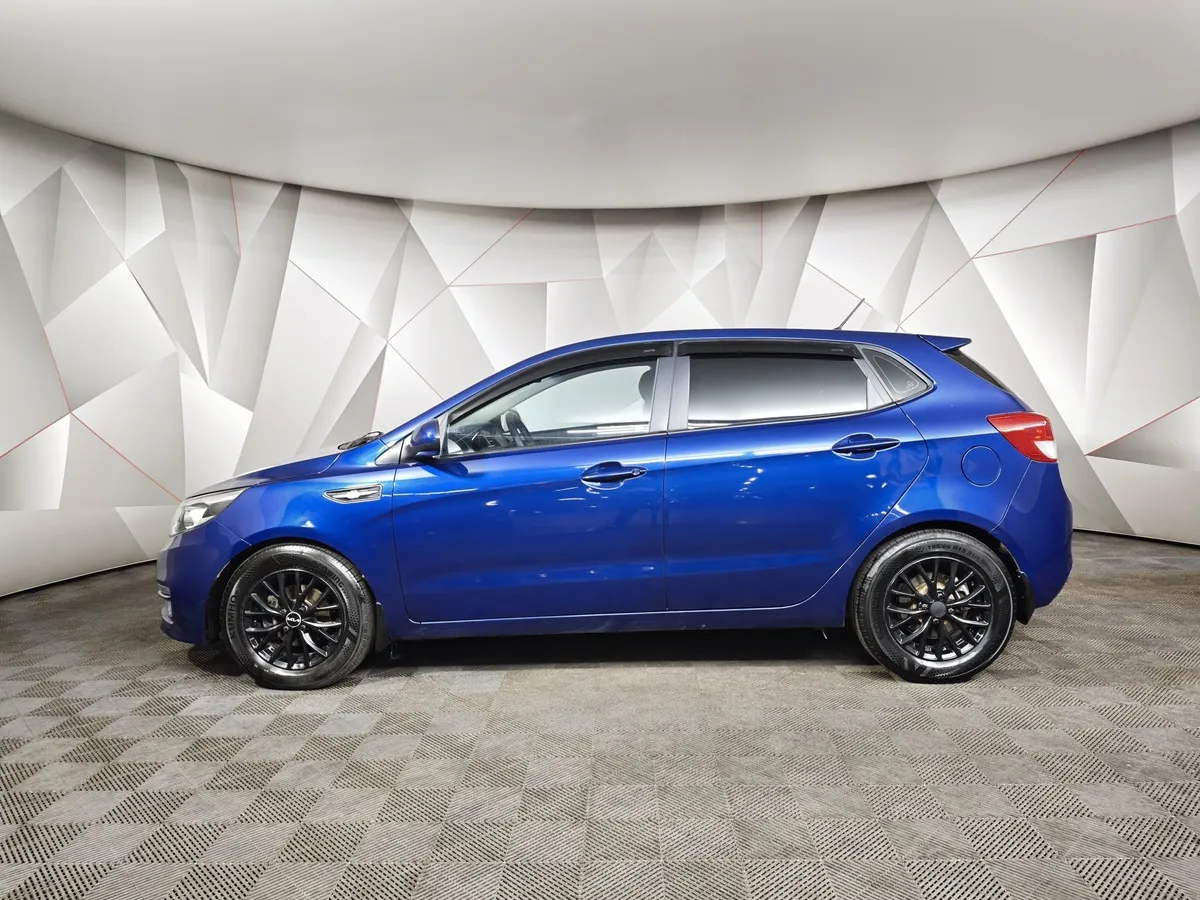 Kia Rio 1.6 AT (123 л.с.) Синий в АВИЛОН. Слайд №5