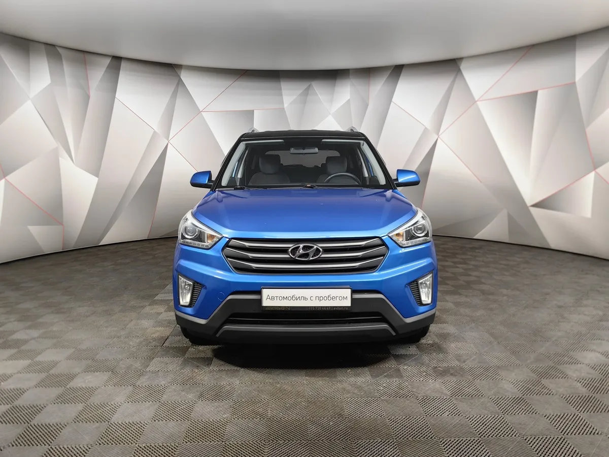 Hyundai Creta 2.0 AT AWD (149 л.с.) Travel + Advanced + Style Синий в АВИЛОН. Слайд №7
