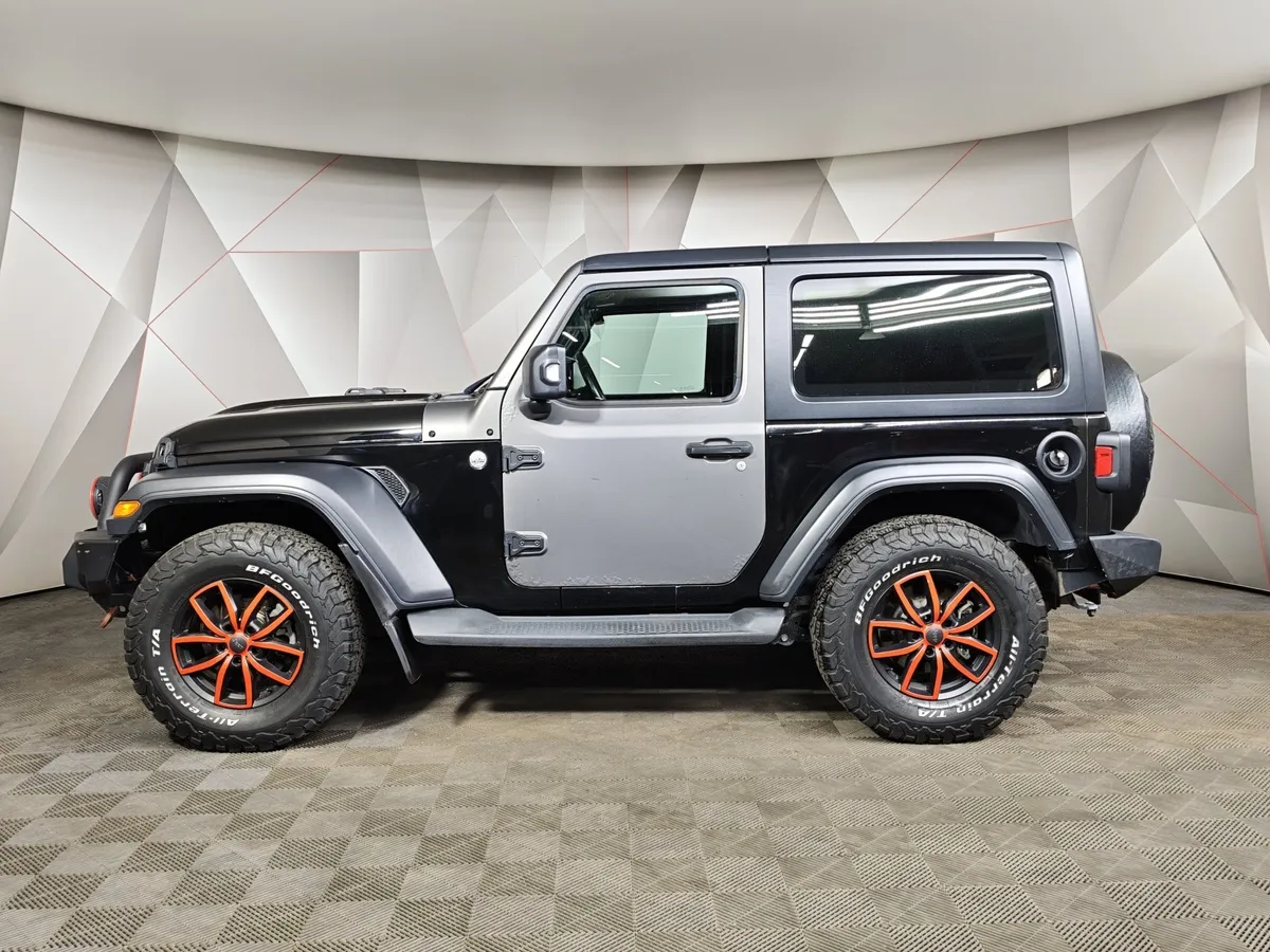 Jeep Wrangler 2.0 AT AWD (272 л.с.) Sport Черный в АВИЛОН. Слайд №5