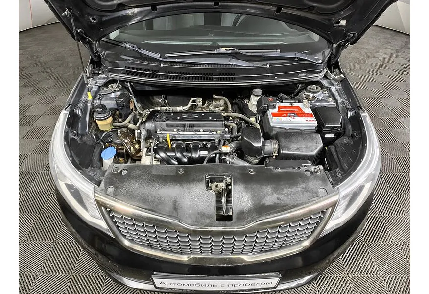 Kia Rio 1.6 AT (123 л.с.) Черный в АВИЛОН. Слайд №11
