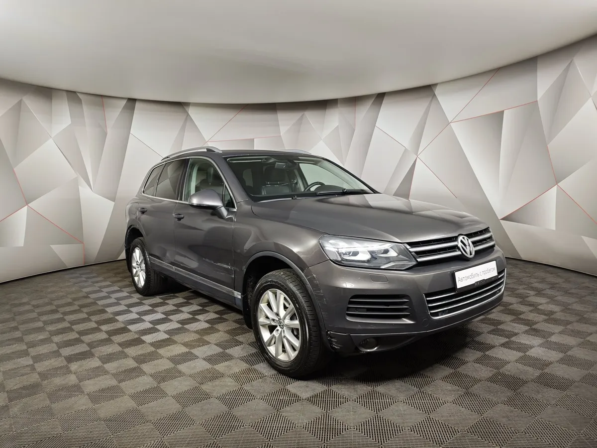 Volkswagen Touareg 3.6 FSI Tiptronic 4Motion (249 л.с.) V6 FSI Серый в АВИЛОН. Слайд №3