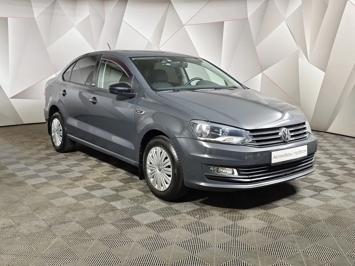 Volkswagen Polo 1.6 MT (105 л.с.) Trendline Серый в АВИЛОН. Слайд №3