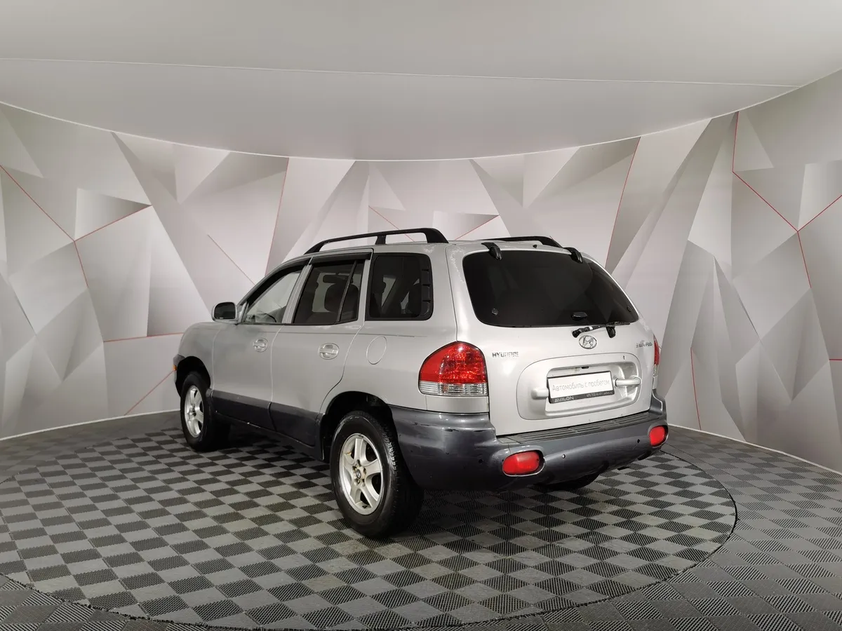 Hyundai Santa Fe 2.4 AT (150 л.с.) Серебристый в АВИЛОН. Слайд №4