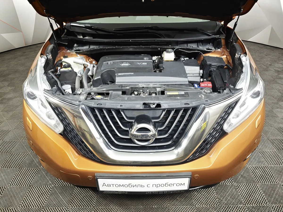 Nissan Murano 3.5 Xtronic AWD (249 л.с.) Оранжевый в АВИЛОН. Слайд №11
