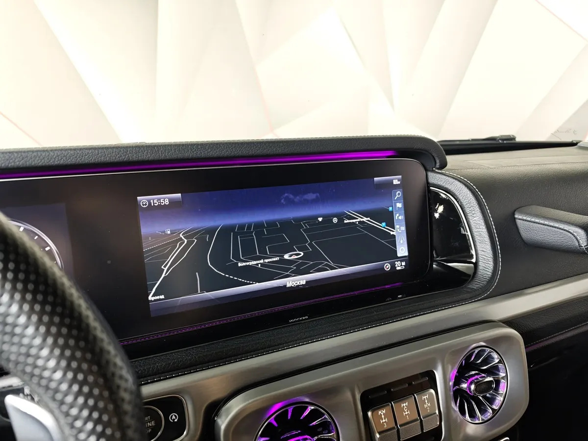 Mercedes-Benz G-Класс G 63 AMG Speedshift 4Matic (585 л.с.) Черный в АВИЛОН. Слайд №25