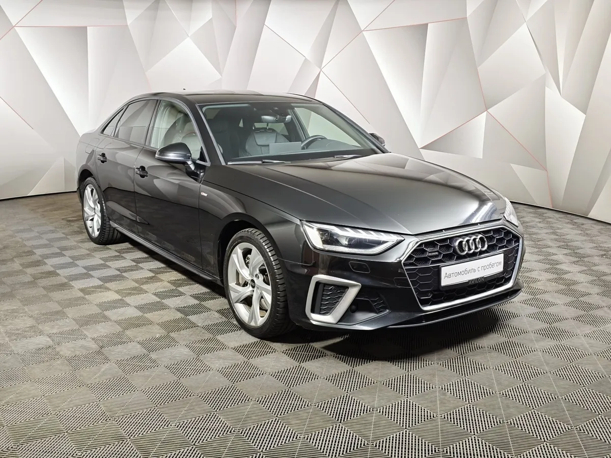 Audi A4 2.0 TFSI S tronic quattro (249 л.с.) Sport Черный в АВИЛОН. Слайд №3