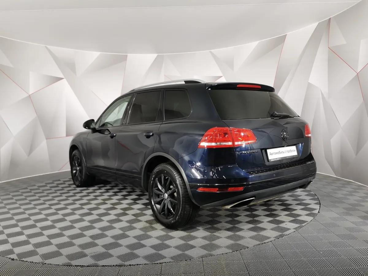 Volkswagen Touareg 3.6 FSI Tiptronic 4Motion (249 л.с.) V6 FSI Синий в АВИЛОН. Слайд №4