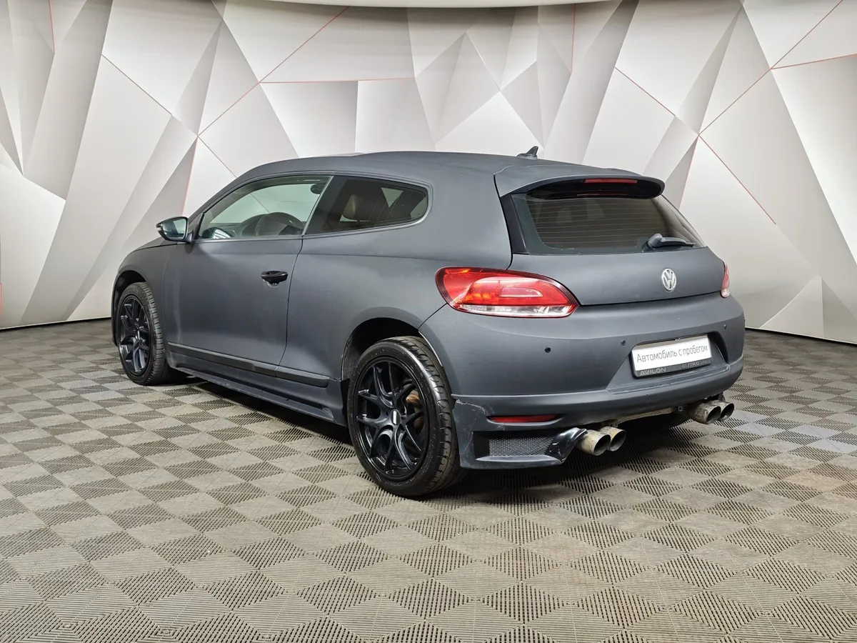 Volkswagen Scirocco 2.0 TSI DSG (210 л.с.) Черный в АВИЛОН. Слайд №4